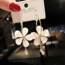 Load image into Gallery viewer, 2019 Fashion New Earrings For Women Jewelry Silver Tassel Heart geometric Stud Earrings Womens Set Cute Gift Earing Earring