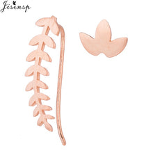 Load image into Gallery viewer, Jisensp Punk Waves Ear Climbers Earrings for Women Stud Earrings Ear Crawler Bohemian Cute Earing Piercing Earings pendientes