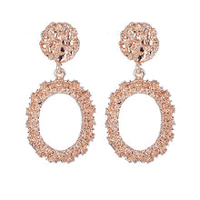 Load image into Gallery viewer, ALIUTOM Fashion Statement Earrings Big Metal Geometric Pendant Earrings For Women Hanging Dangle Earrings Drop Earing Bohemian