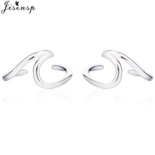 Load image into Gallery viewer, Jisensp Punk Waves Ear Climbers Earrings for Women Stud Earrings Ear Crawler Bohemian Cute Earing Piercing Earings pendientes
