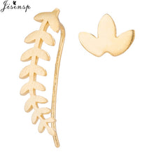 Load image into Gallery viewer, Jisensp Punk Waves Ear Climbers Earrings for Women Stud Earrings Ear Crawler Bohemian Cute Earing Piercing Earings pendientes
