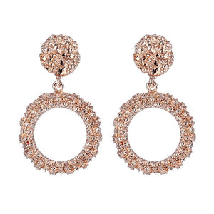 ALIUTOM Fashion Statement Earrings Big Metal Geometric Pendant Earrings For Women Hanging Dangle Earrings Drop Earing Bohemian