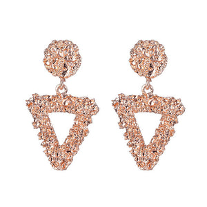 ALIUTOM Fashion Statement Earrings Big Metal Geometric Pendant Earrings For Women Hanging Dangle Earrings Drop Earing Bohemian