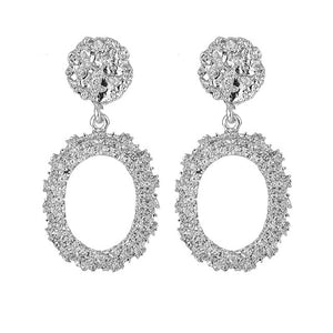 ALIUTOM Fashion Statement Earrings Big Metal Geometric Pendant Earrings For Women Hanging Dangle Earrings Drop Earing Bohemian