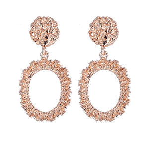 ALIUTOM Fashion Statement Earrings Big Metal Geometric Pendant Earrings For Women Hanging Dangle Earrings Drop Earing Bohemian